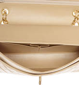 Thumbnail for your product : Chanel Beige Quilted Lambskin Leather Medium Double Flap Bag