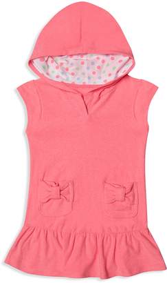Hula Star Girls' Cotton Terry Cover-Up - Little Kid