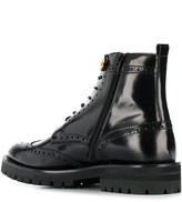 Thumbnail for your product : Versace Lace-Up Brogue Boots