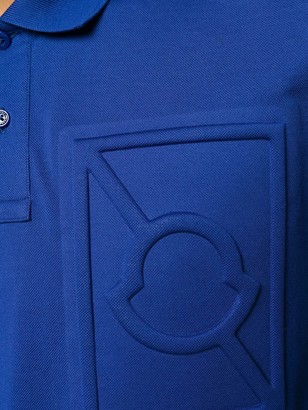 Moncler Embossed Logo Polo Shirt