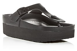 birkenstock gizeh platform exquisite sandals
