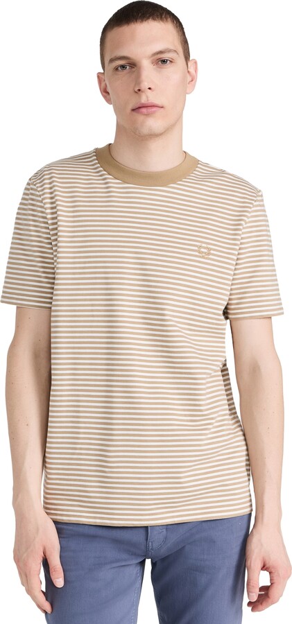Fred Perry Fine Stripe Heavy Weight Tee