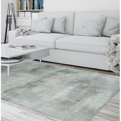 Williston Forge Margaux Gray/Green Area Rug - ShopStyle