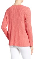 Thumbnail for your product : Eileen Fisher Women's Organic Linen & Cotton V-Neck Sweater