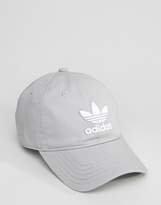 Thumbnail for your product : adidas trefoil cap in gray bk7282