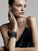 Thumbnail for your product : Sydney Evan Onyx, Diamond & 14K Two-Tone Gold Rondelle Yin Yang Bracelet