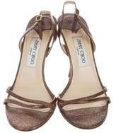 Thumbnail for your product : Jimmy Choo Metallic Slingback Sandals