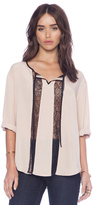Thumbnail for your product : BB Dakota Rach Lace Insert Top