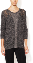 Thumbnail for your product : Rebecca Taylor Wool Open Stitch Sweater