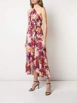Thumbnail for your product : MISA floral draped dress