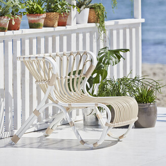 Sika Design Sika-Design - Fox Outdoor Rattan Chair - Dove White