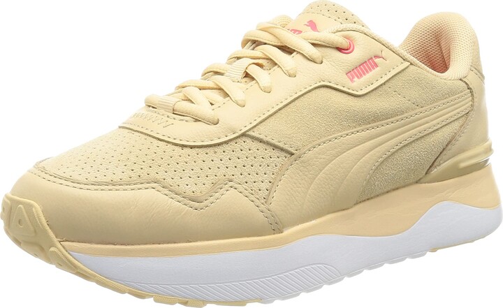 puma cream sneakers
