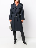 Thumbnail for your product : A.P.C. Simone double-breasted trench coat