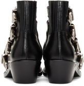 Thumbnail for your product : Toga Pulla Black Four Buckle Western Boots