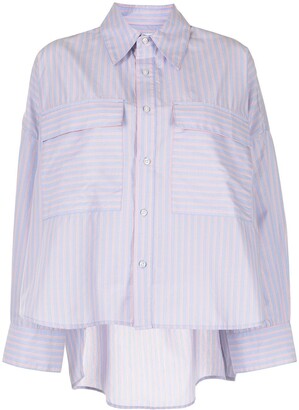 Izzue Striped Button Shirt