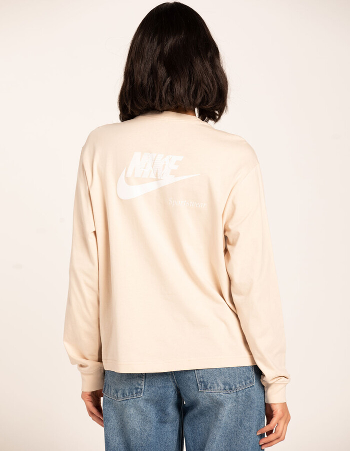 Nike Women's Beige Clothes on Sale | ShopStyle