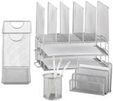 Thumbnail for your product : Container Store Mesh Letter Tray Silver