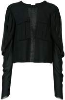 Thumbnail for your product : Vera Wang tie back top
