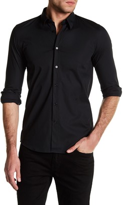 Junk De Luxe Smith Long Sleeve Slim Fit Shirt