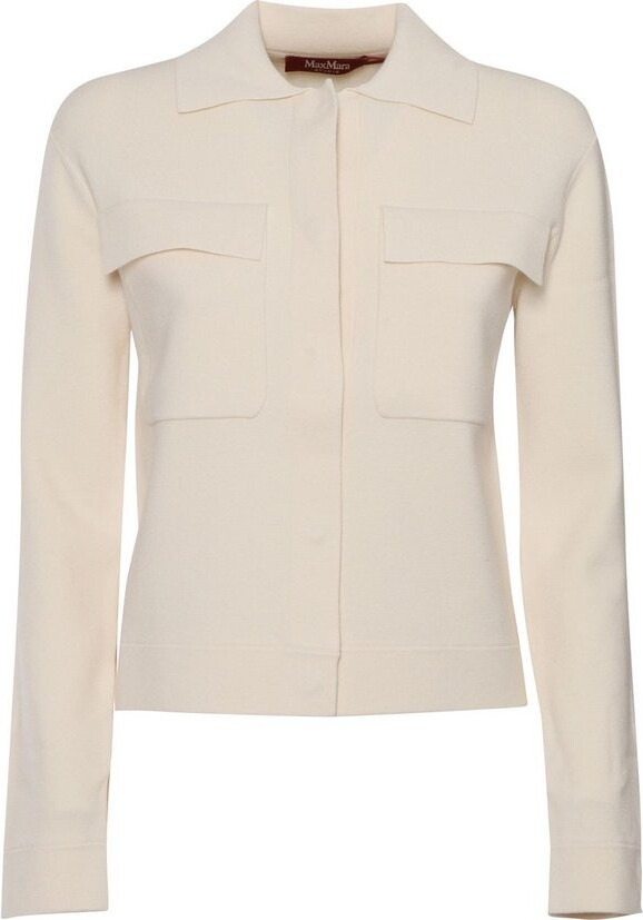 Studio Max Mara Mito Button-Up Long-Sleeved Cardigan