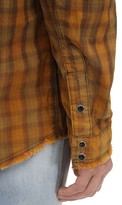 Thumbnail for your product : B Used Bleach Dipped Cotton Plaid Shirt