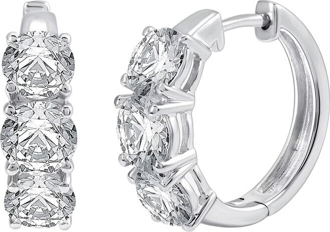 Lab Grown Diamonds 14K 2.18 ct. tw. Lab-Grown Diamond Earrings