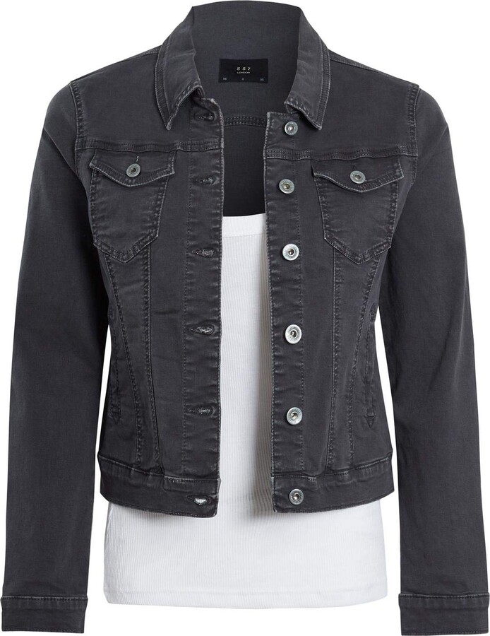 SS7 Womens Fitted Denim Jacket - ShopStyle