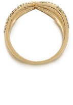 Thumbnail for your product : Jacquie Aiche Crossover X Eternity Ring