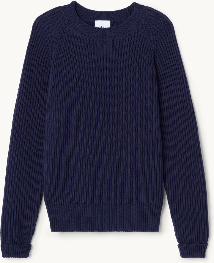 goop GWYN Linden Sweater | Navy | Size XS