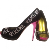 Thumbnail for your product : Giuseppe Zanotti Black Suede Heels