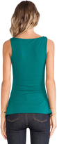 Thumbnail for your product : Susana Monaco Scoop Gather Tank