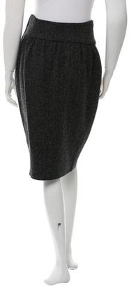 Bottega Veneta Wool Pencil Skirt
