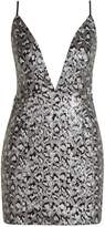 Thumbnail for your product : boohoo Animal Sequin Strappy Bodycon Dress