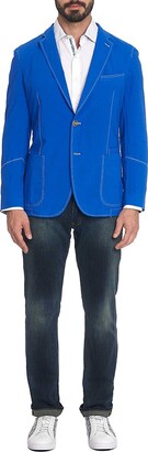 Robert Graham Notch Lapel Stretch-Cotton Sportcoat