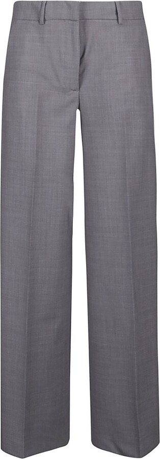 Ballantyne Pleated Tailored Palazzo Pants