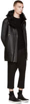 Thumbnail for your product : Rick Owens Black Cashmere Biker Sweater