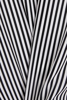 Thumbnail for your product : Equipment Striped washed-silk shirt