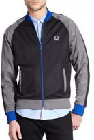 Thumbnail for your product : Fred Perry Cotton-Blend Colorblock Track Jacket