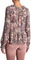 Thumbnail for your product : William Rast Aimee Print Embellished Blouse