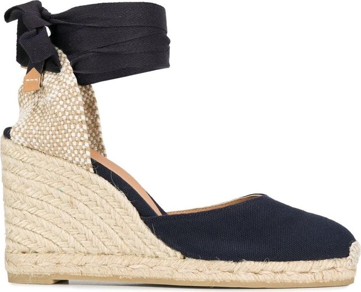 Castaner Carina 80 wedge espadrilles - ShopStyle