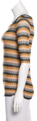 Etoile Isabel Marant Patterned Knit Top
