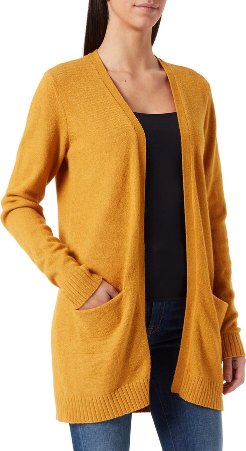 Vila Women's Viril Open L/S Knit Cardigan-Noos Sweater ShopStyle