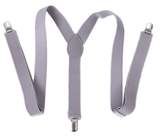 Thumbnail for your product : HDE Men's Solid Color Y-Back Suspenders 1 inch Adjustable Elastic Clip-on Braces