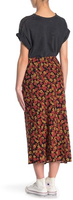RD Style Woven Printed Midi Skirt