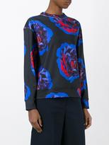 Thumbnail for your product : DKNY rose print sweatshirt