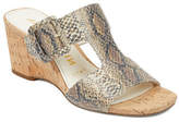 Thumbnail for your product : Anne Klein Nilli Wedge Leather Sandals