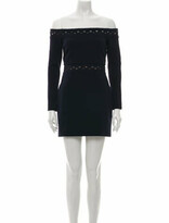 Thumbnail for your product : Dion Lee Off-The-Shoulder Mini Dress w/ Tags Blue
