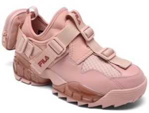 pink fila shoes womens