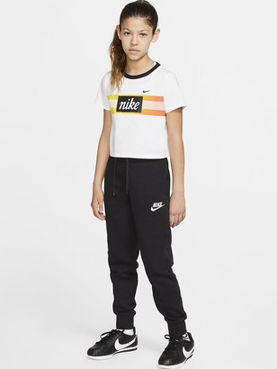 Nike Kids NSW PE Pants - Black/White