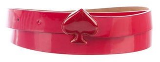 Kate Spade Patent Leather Thin Belt